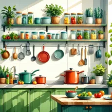 Как организовать хранение на кухне: Полный гид для занятых мам и любителей готовки